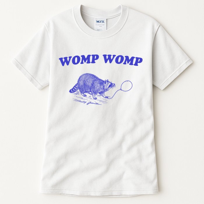 Womp Womp Funny Retro Raccoon Tall T-Shirt