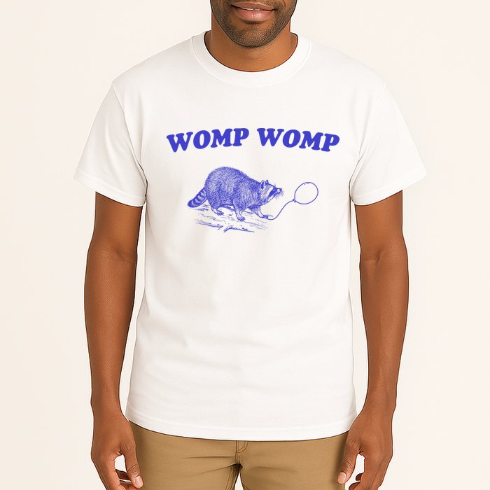 Womp Womp Funny Retro Raccoon Tall T-Shirt