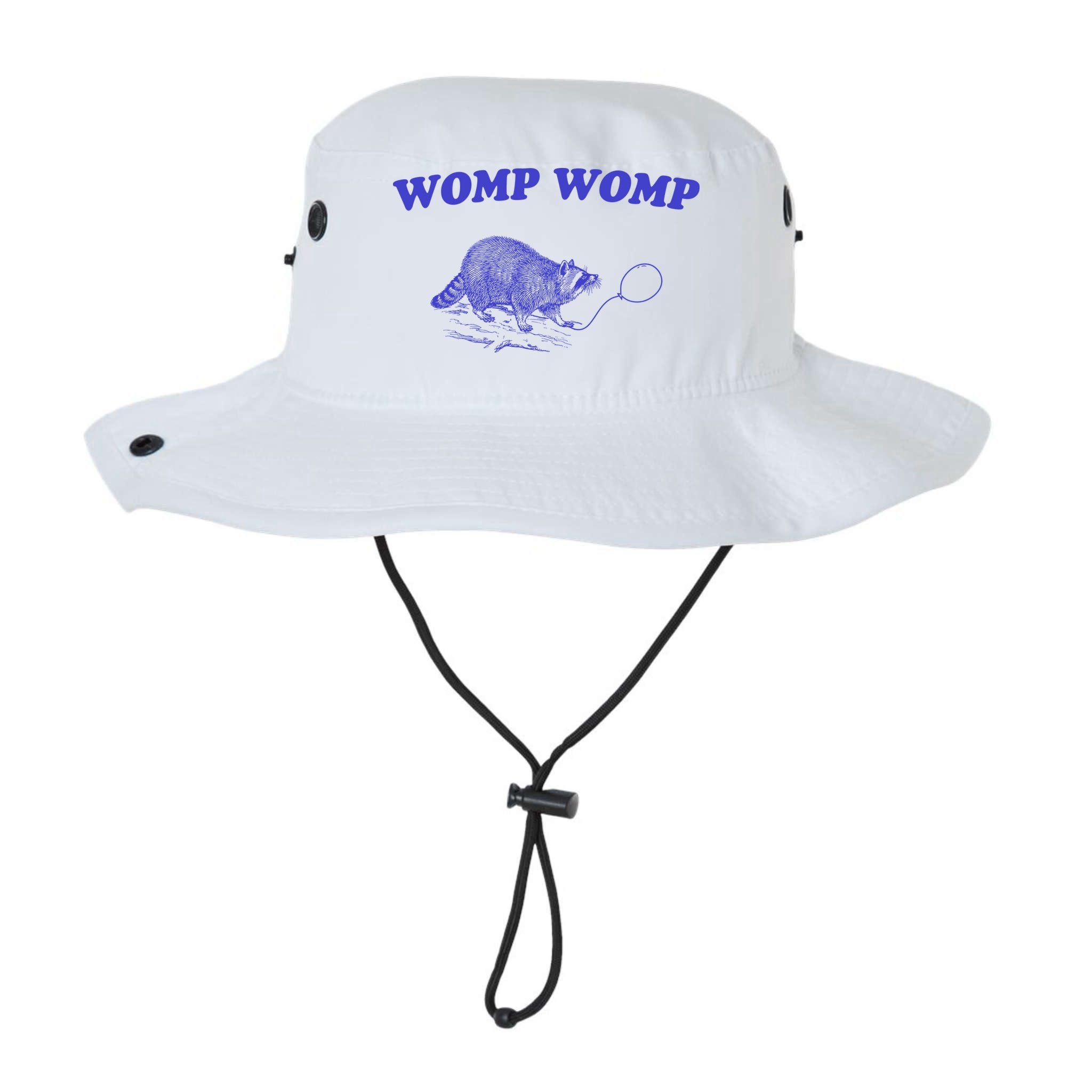 Womp Womp Funny Retro Raccoon Bucket Hat