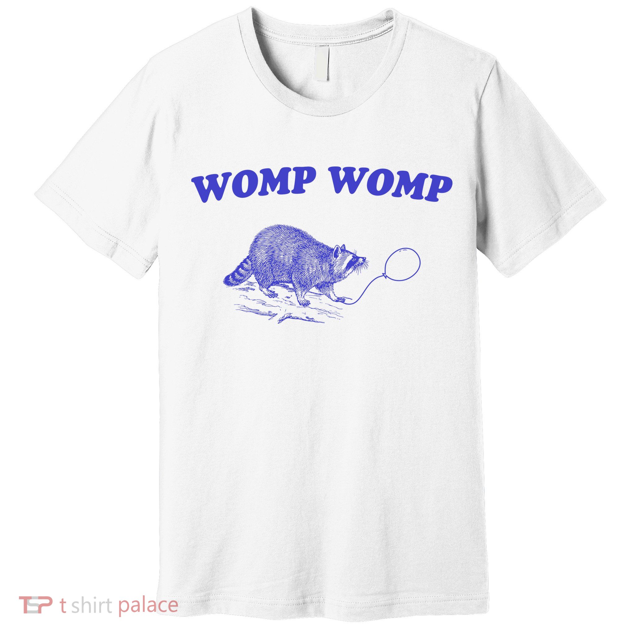 Womp Womp Funny Retro Raccoon Premium T-Shirt