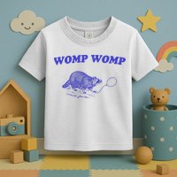 Womp Womp Funny Retro Raccoon Toddler T-Shirt