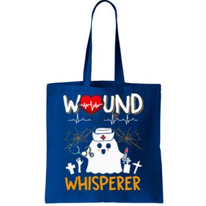 Wound Whisperer Funny Halloween Cute Ghost Nurse Tote Bag