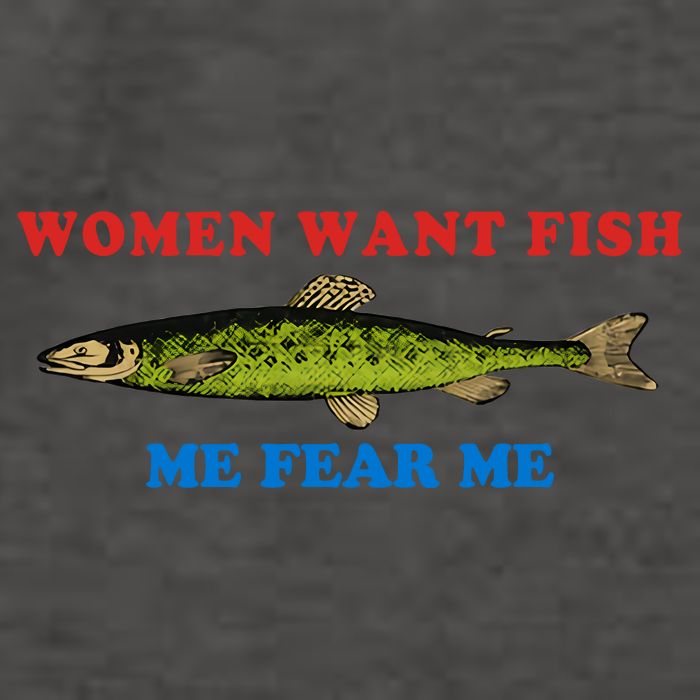 Women Want Fish Me Fear Me Funny Fish Fishing Gift Trending Idea Vector Backpack