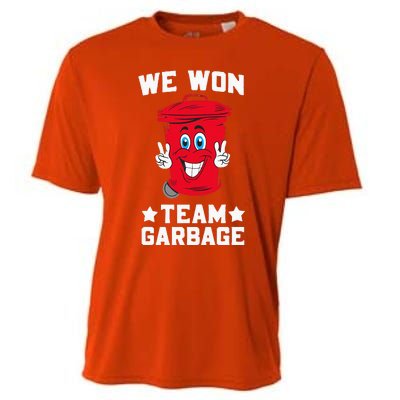 We Won Garbage Team Cooling Performance Crew T-Shirt