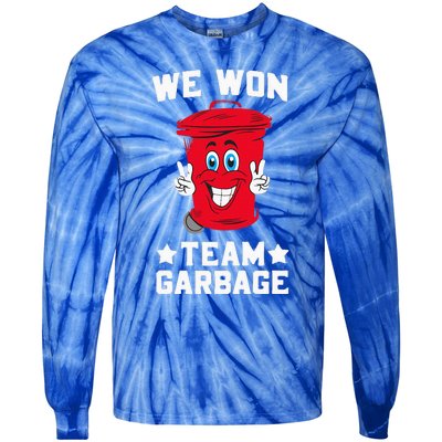 We Won Garbage Team Tie-Dye Long Sleeve Shirt