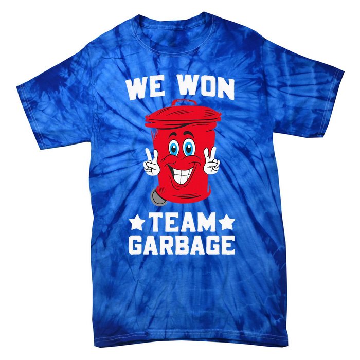 We Won Garbage Team Tie-Dye T-Shirt