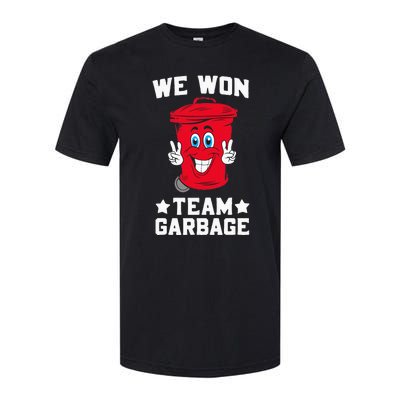 We Won Garbage Team Softstyle CVC T-Shirt