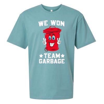 We Won Garbage Team Sueded Cloud Jersey T-Shirt