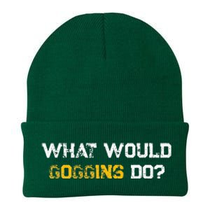 WHAT WOULD GOGGINS DO Knit Cap Winter Beanie