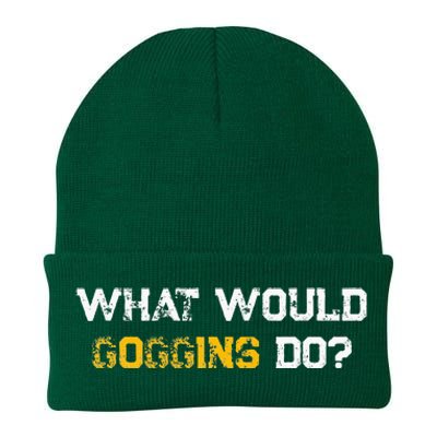 WHAT WOULD GOGGINS DO Knit Cap Winter Beanie