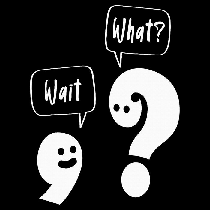 Wait. What Grammar Pun Punctuation Joke English Teacher Cooling Performance Crew T-Shirt