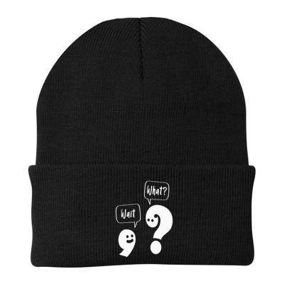 Wait. What Grammar Pun Punctuation Joke English Teacher Beanie
