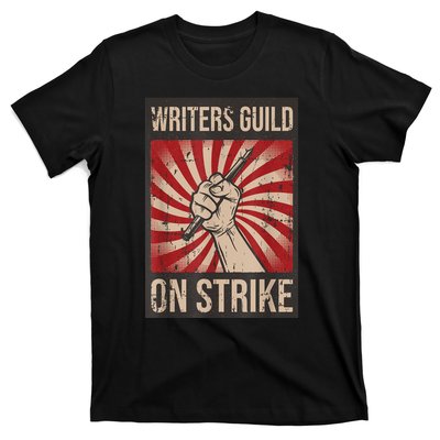 WGA Writers Guild Of America On Strike Anti Ai Chatbots T-Shirt