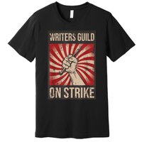 WGA Writers Guild Of America On Strike Anti Ai Chatbots Premium T-Shirt