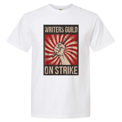 WGA Writers Guild Of America On Strike Anti Ai Chatbots Garment-Dyed Heavyweight T-Shirt