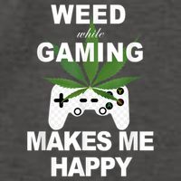Weed While Gaming Cool Weed Lover Gamer Vector Backpack