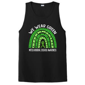 We Wear Green For Mitochondrial Disease Awareness Cool Gift PosiCharge Competitor Tank