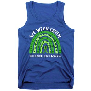 We Wear Green For Mitochondrial Disease Awareness Cool Gift Tank Top