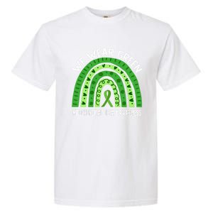 We Wear Green For Mitochondrial Disease Awareness Cool Gift Garment-Dyed Heavyweight T-Shirt