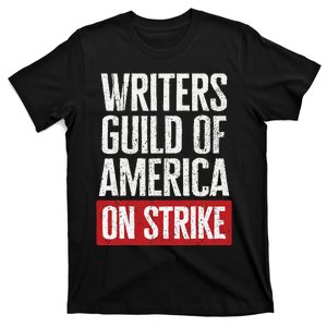 WGA Writers Guild Of America On Strike Anti AI Chatbots T-Shirt