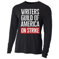 WGA Writers Guild Of America On Strike Anti AI Chatbots Cooling Performance Long Sleeve Crew