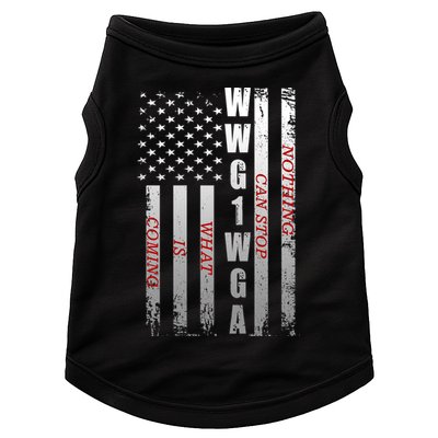 WWG1WGA Nothing Can Stop What Is Coming Doggie Tank