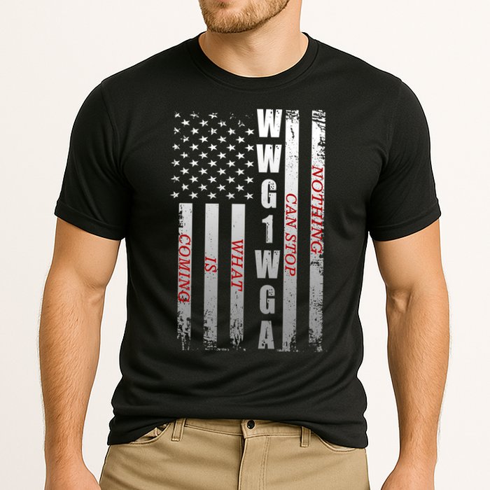 WWG1WGA Nothing Can Stop What Is Coming Performance Shirt