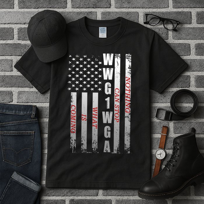WWG1WGA Nothing Can Stop What Is Coming Tall T-Shirt