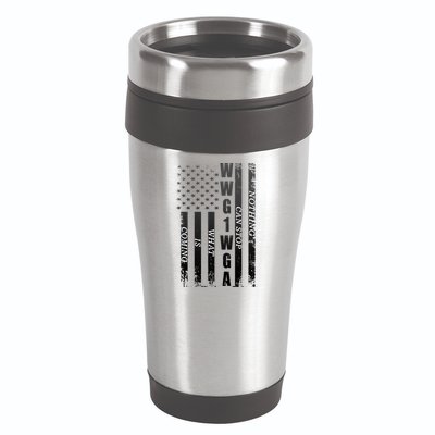 WWG1WGA Nothing Can Stop What Is Coming 16oz Travel Tumbler
