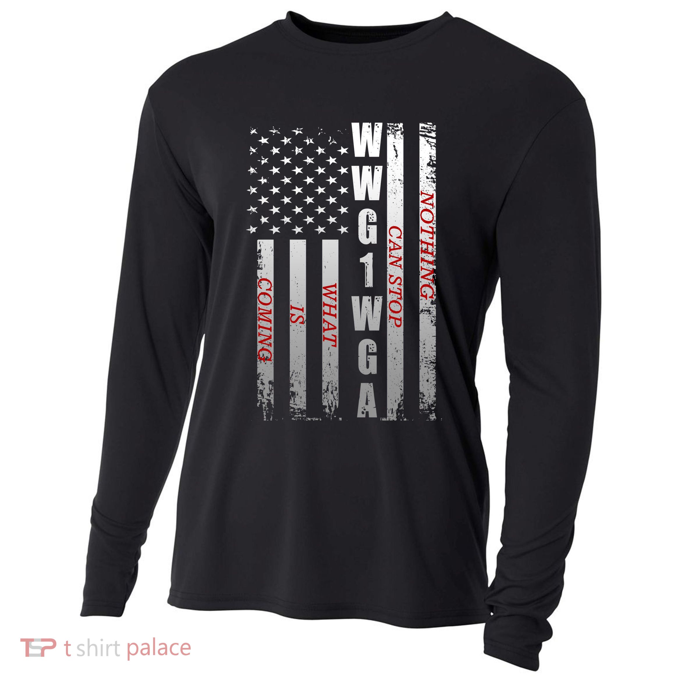 WWG1WGA Nothing Can Stop What Is Coming Cooling Performance Long Sleeve Crew