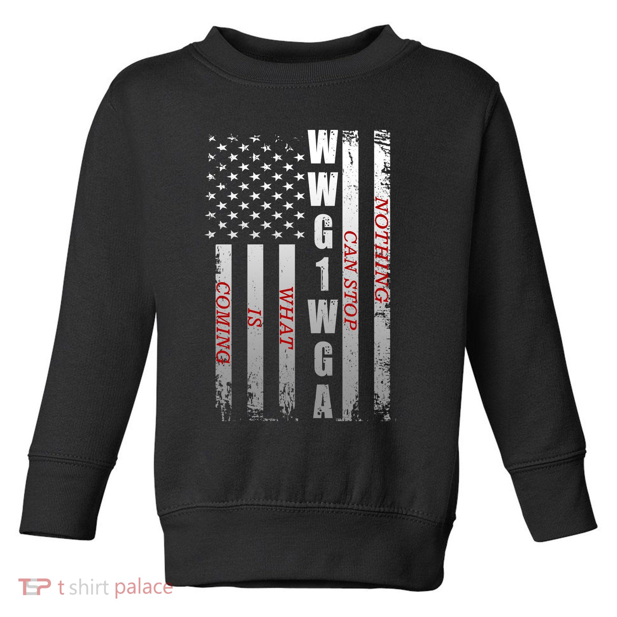 WWG1WGA Nothing Can Stop What Is Coming Toddler Sweatshirt