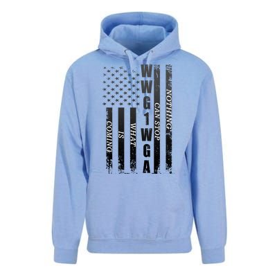 WWG1WGA Nothing Can Stop What Is Coming Unisex Surf Hoodie