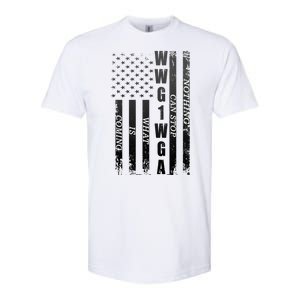 WWG1WGA Nothing Can Stop What Is Coming Softstyle CVC T-Shirt