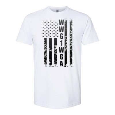 WWG1WGA Nothing Can Stop What Is Coming Softstyle® CVC T-Shirt