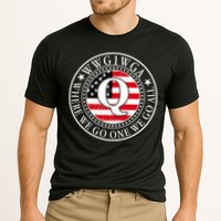 WWG1WGA Qanon Flag Emblem Cooling Performance Crew T-Shirt