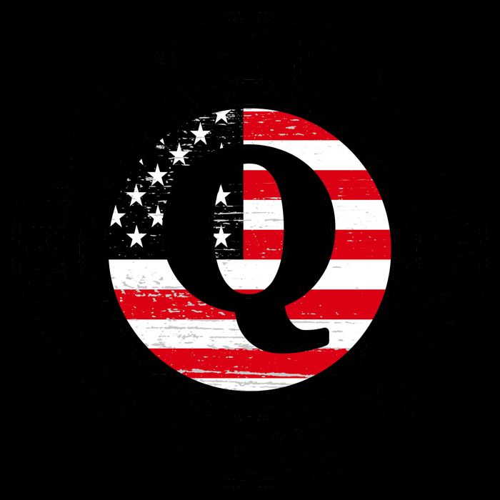 WWG1WGA Qanon Flag Emblem Mug