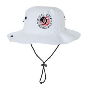 WWG1WGA Qanon Flag Emblem Legacy Cool Fit Booney Bucket Hat