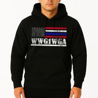 WWG1WGA Qanon Political Conspiracy Hoodie