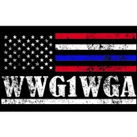 WWG1WGA Qanon Political Conspiracy Bumper Sticker