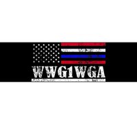 WWG1WGA Qanon Political Conspiracy Bumper Sticker