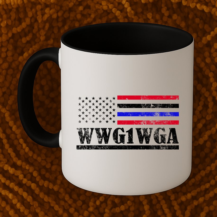 WWG1WGA Qanon Political Conspiracy Mug