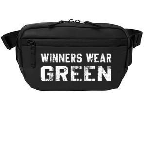 Winners Wear Green Team Spirit Game Competition Color War Crossbody Pack