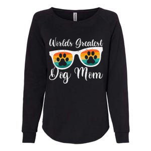 Womens Worlds Greatest Dog Mom Women's Day Mothers Day Womens California Wash Sweatshirt