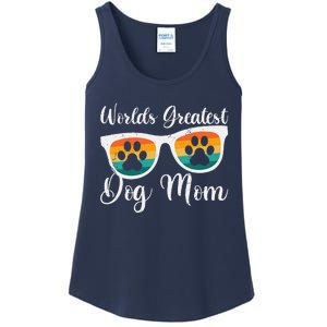 Womens Worlds Greatest Dog Mom Women's Day Mothers Day Ladies Essential Tank