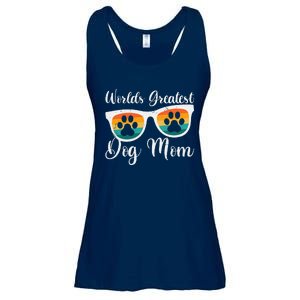 Womens Worlds Greatest Dog Mom Women's Day Mothers Day Ladies Essential Flowy Tank