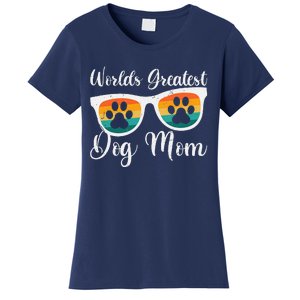 Womens Worlds Greatest Dog Mom Women's Day Mothers Day Women's T-Shirt