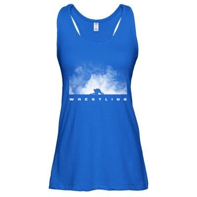 Wrestling Wrestling Gift Ladies Essential Flowy Tank