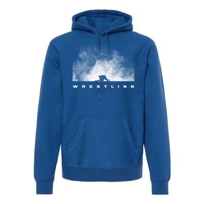 Wrestling Wrestling Gift Premium Hoodie