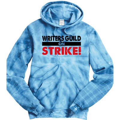 WGA Writers Guild Of America On Strike Anti AI Chatbots Tie Dye Hoodie