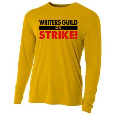 WGA Writers Guild Of America On Strike Anti AI Chatbots Cooling Performance Long Sleeve Crew